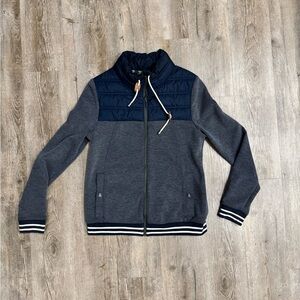 Barbour Navy and Gray Women's Jacket